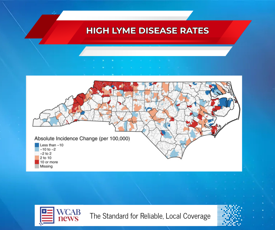 Study Finds High Lyme Disease Rates in WNC Ticks