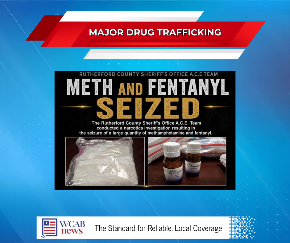 Four Arrested After Major Drug Trafficking Investigation in Rutherfordton