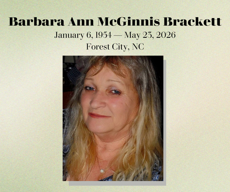 Barbara Ann McGinnis Brackett