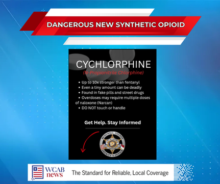 McDowell Sheriff Warns of Dangerous New Synthetic Opioid