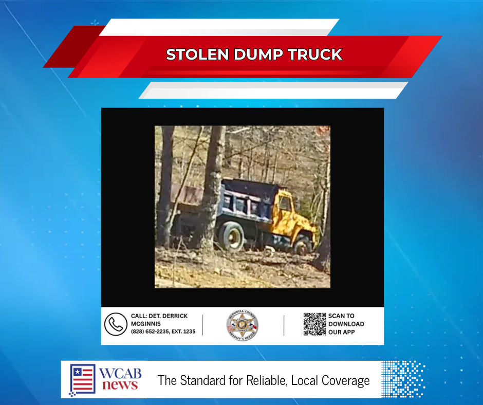 MCSO Seeks Public's Assistance with Stoen Dump Truck