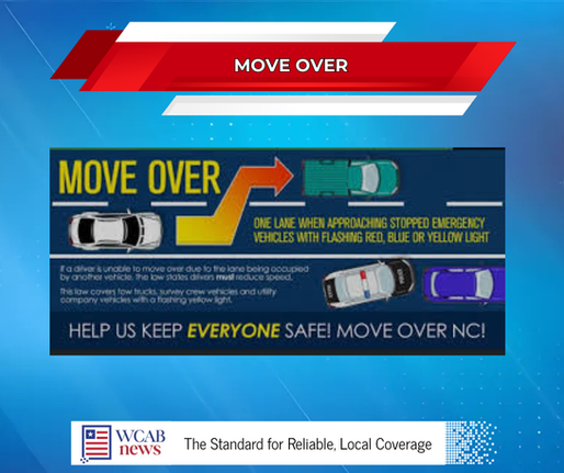 North Carolina Launches “Move Over” Enforcement Campaign