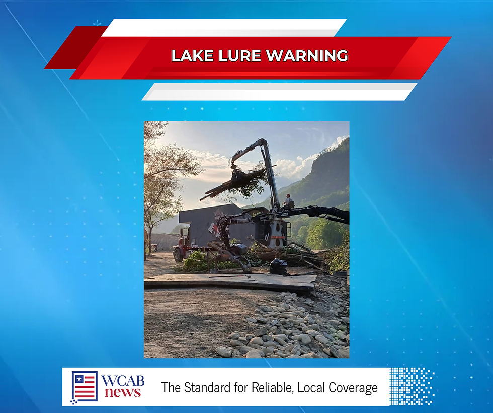 Lake Lure warns Some Debris Won’t be Collected