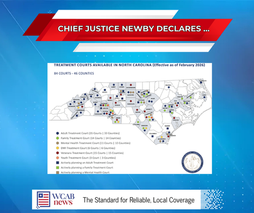 Chief Justice Newby Declares May Recovery Court Month