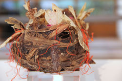 Detail Barke im Festtagskleid