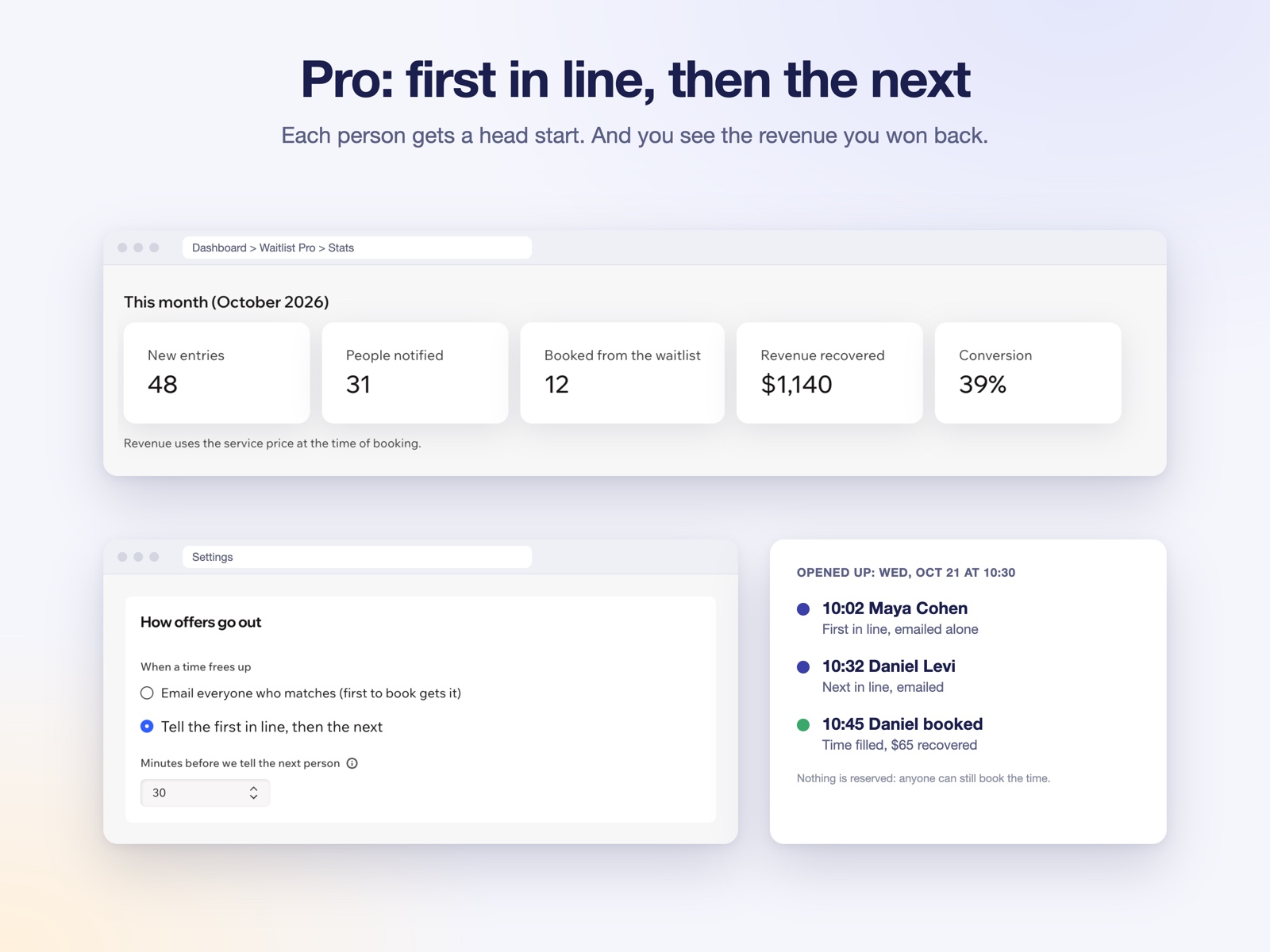 Waitlist Pro: Booking Waitlist screenshot 5