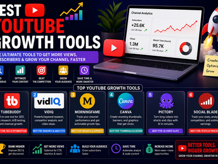 Best YouTube Growth Tools in 2026 (Free & Paid)