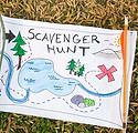 Scavenger Hunt Map