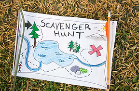 Scavenger Hunt Map