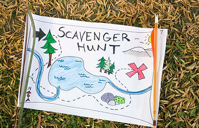 Scavenger Hunt Map