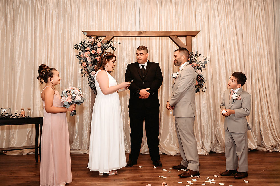 Having a Friend or Family Member Officiate Your Wedding: A Meaningful Trend