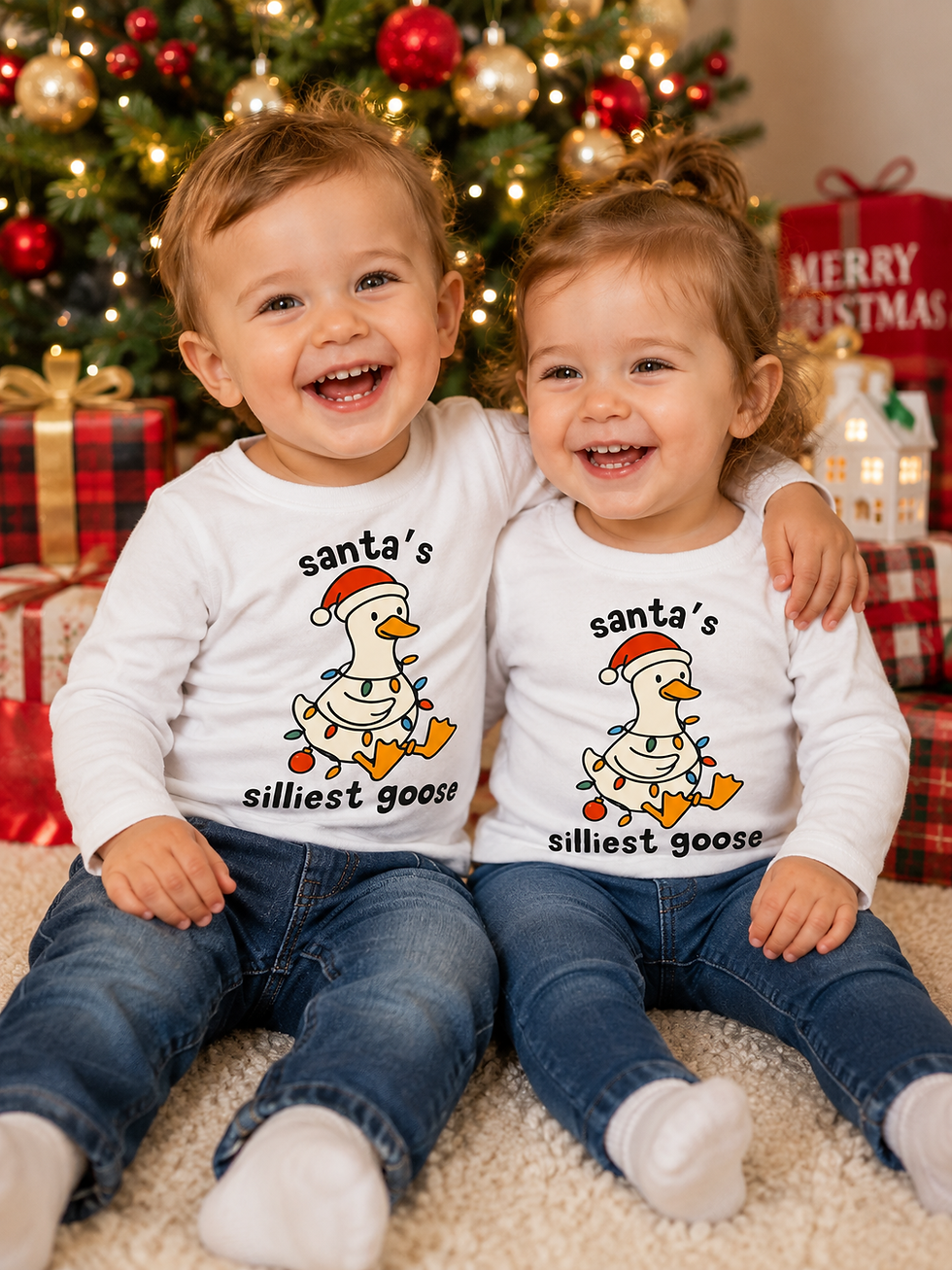 Thumbnail: Toddler Santa's Silly Goose