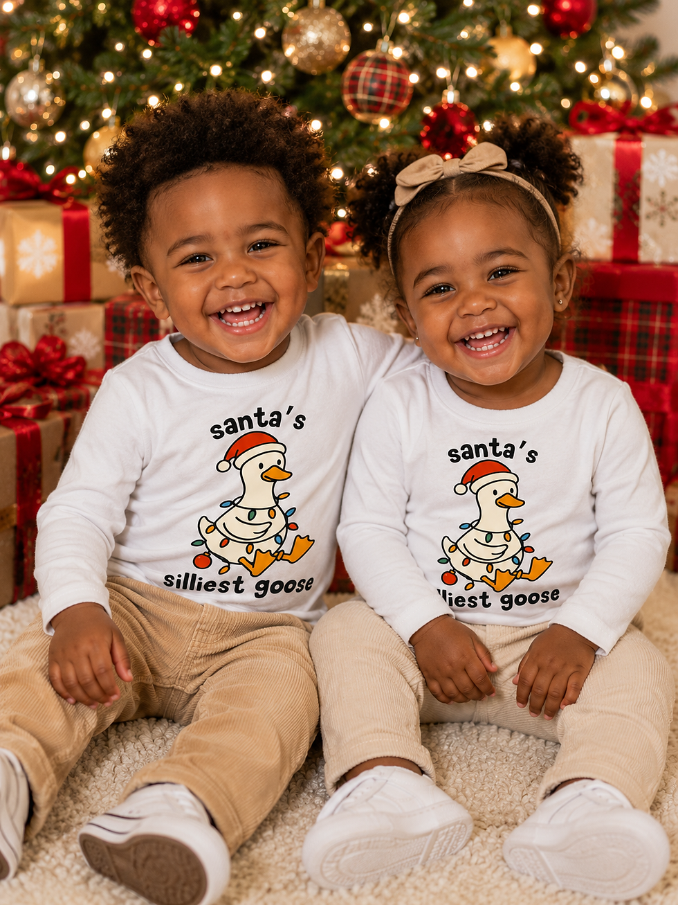Thumbnail: Toddler Santa's Silly Goose