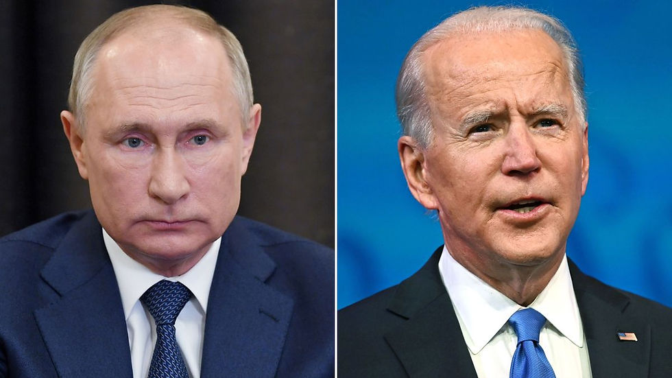 Biden y Putin hablarán sobre las tensiones en la frontera de Rusia y Ucrania