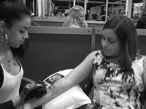 AMSTERDAM, LADIES TATTOO CONVENTION