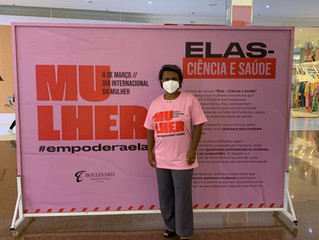 Boulevard Shopping reconhece cuidado com pessoas trazendo Luciane Mina p Embaixadora empodera Ela