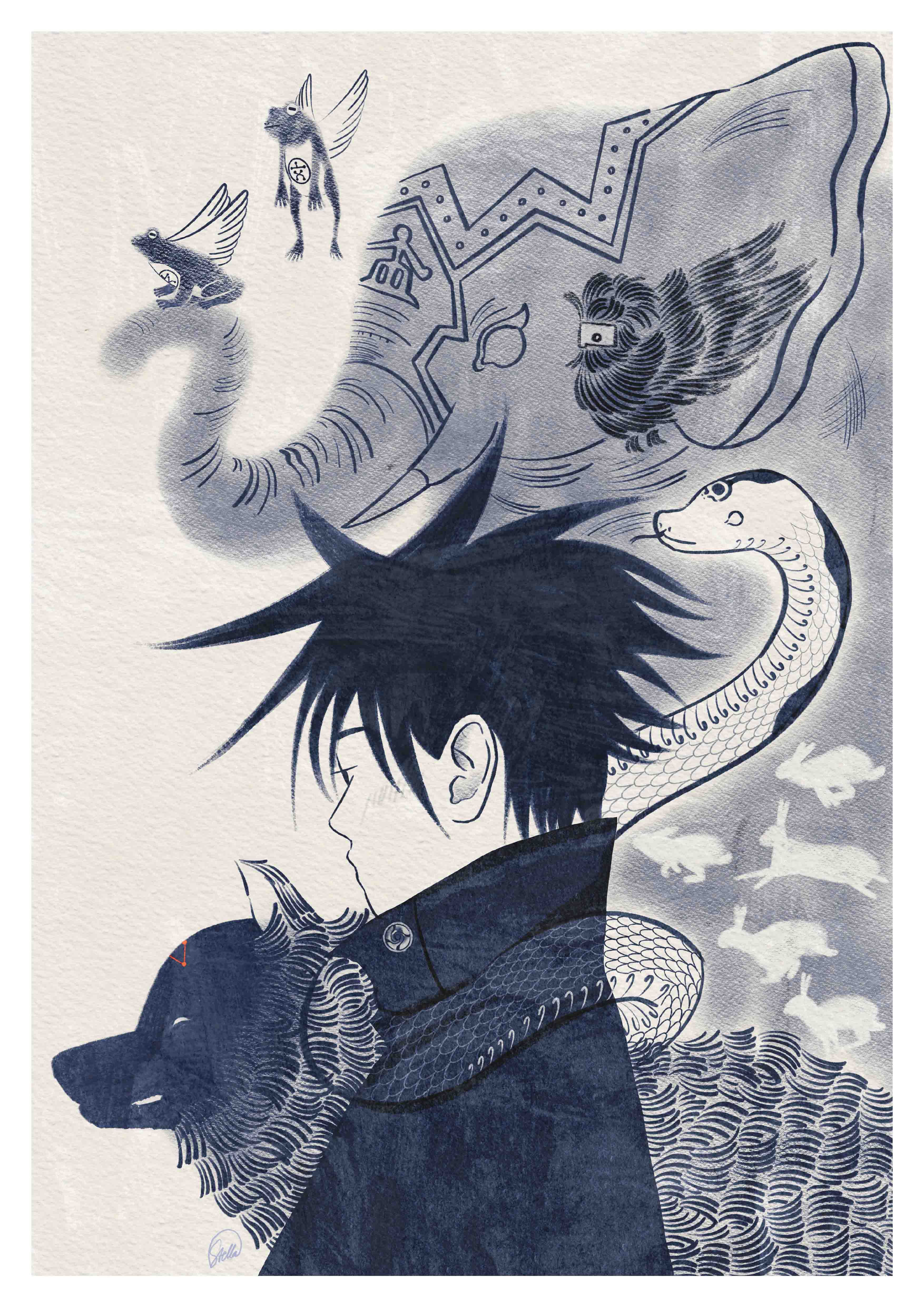 Megumi A4/A3 Print