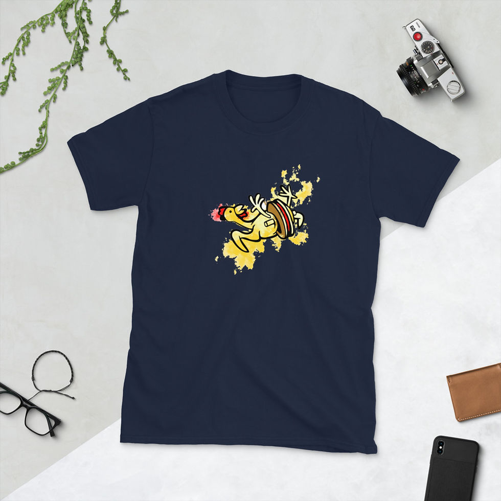 Rubber Chicken with a Pulley Unisex T-Shirt