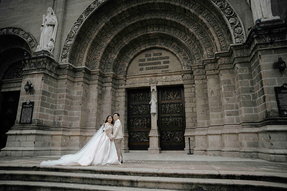 Manila Cathedral Wedding Photos