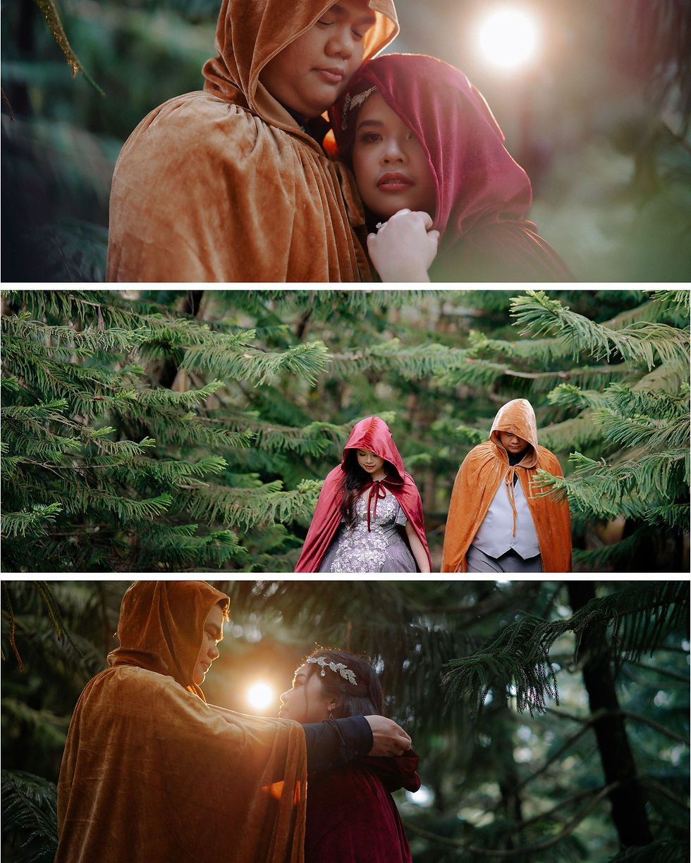 Fun and candid prenup shots