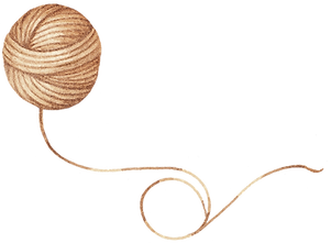 Drawing of Wool Yarn