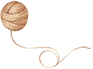 Drawing of Wool Yarn