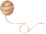 Drawing of Wool Yarn
