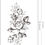 Thumbnail: 1 SHEET FLOWER TATTOO TRANSFER
