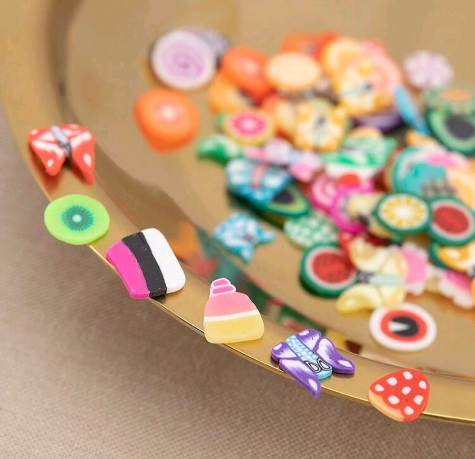 Thumbnail: 1 PKT (1000 PIECES) MINITURE CARTOON SWEET DECORATION
