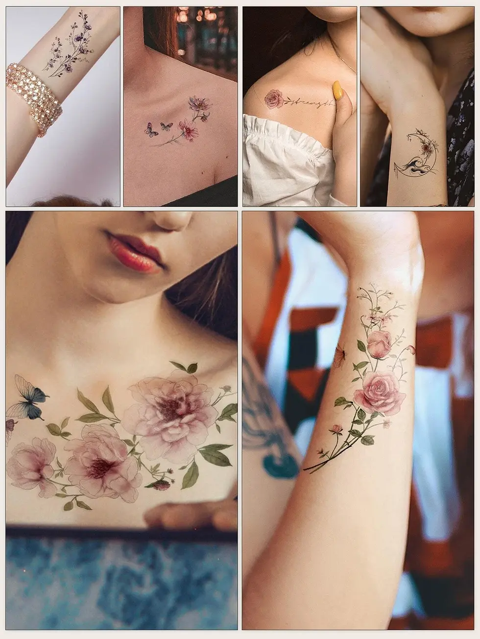 Thumbnail: 6 X SHEETS ASSORTED TATTOO TRANSFERS