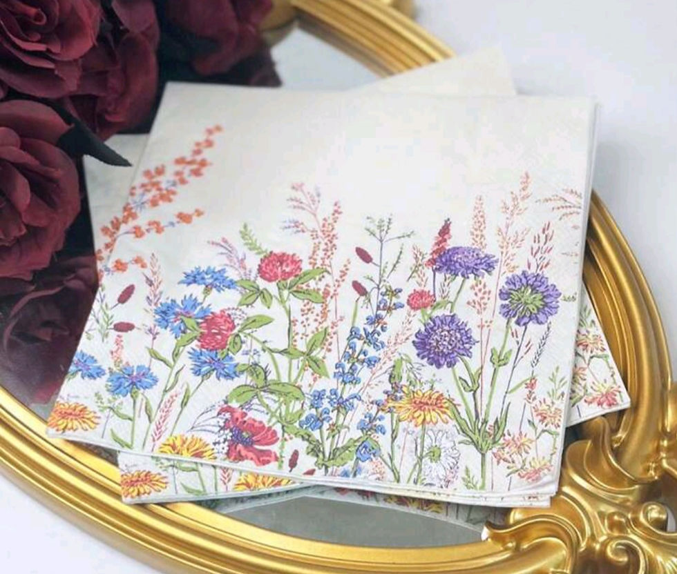 Thumbnail: 2 X DECOUPAGE SERVIETTES