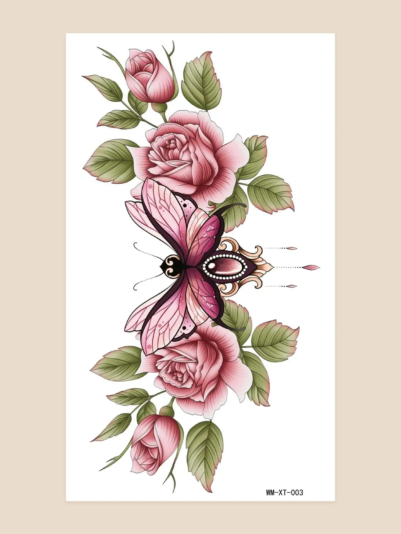 1 SHEET TATTOO TRANSFER