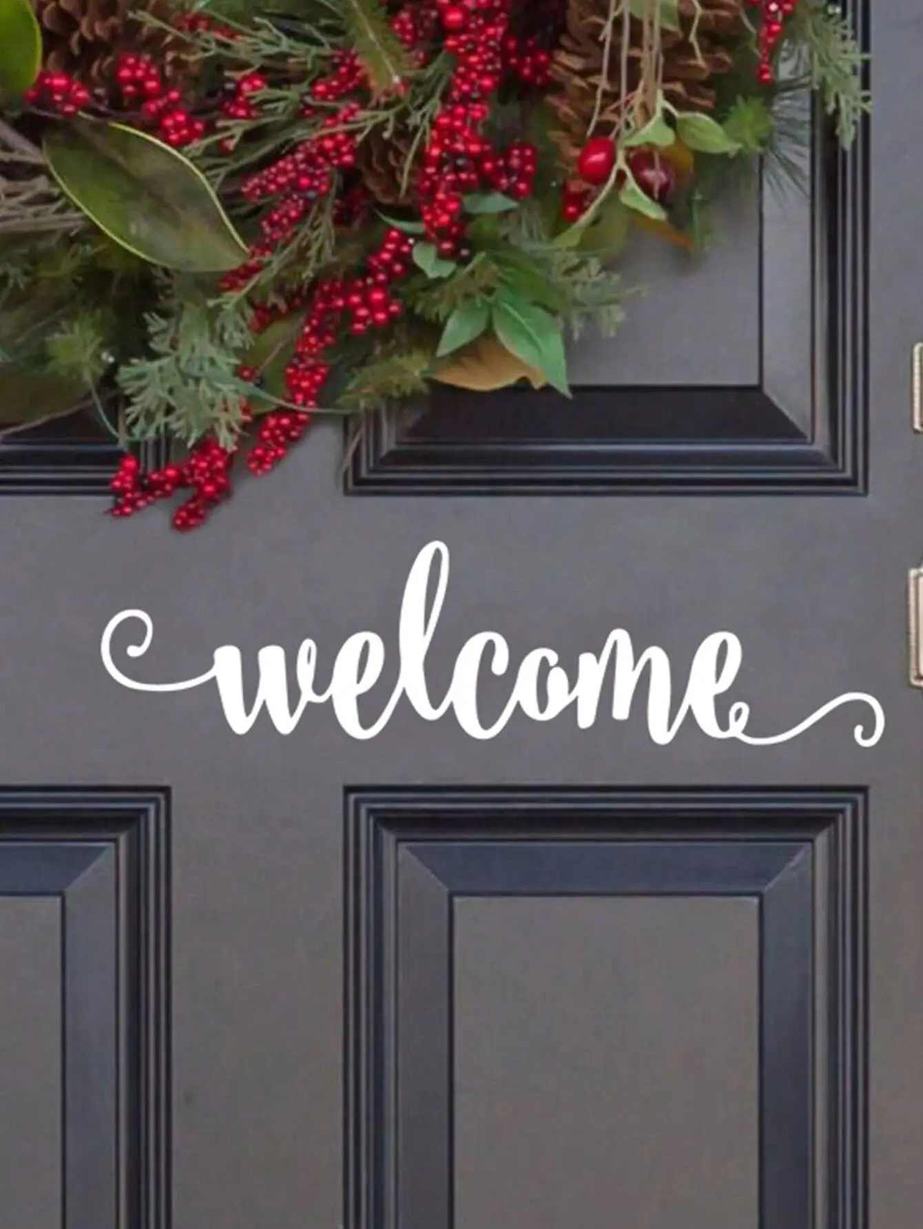 VINYL GRAPHIC 'WELCOME' DECAL/STICKER