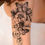 Thumbnail: 1 SHEET FLOWER/BUTTERFLY TATTOO TRANSFER