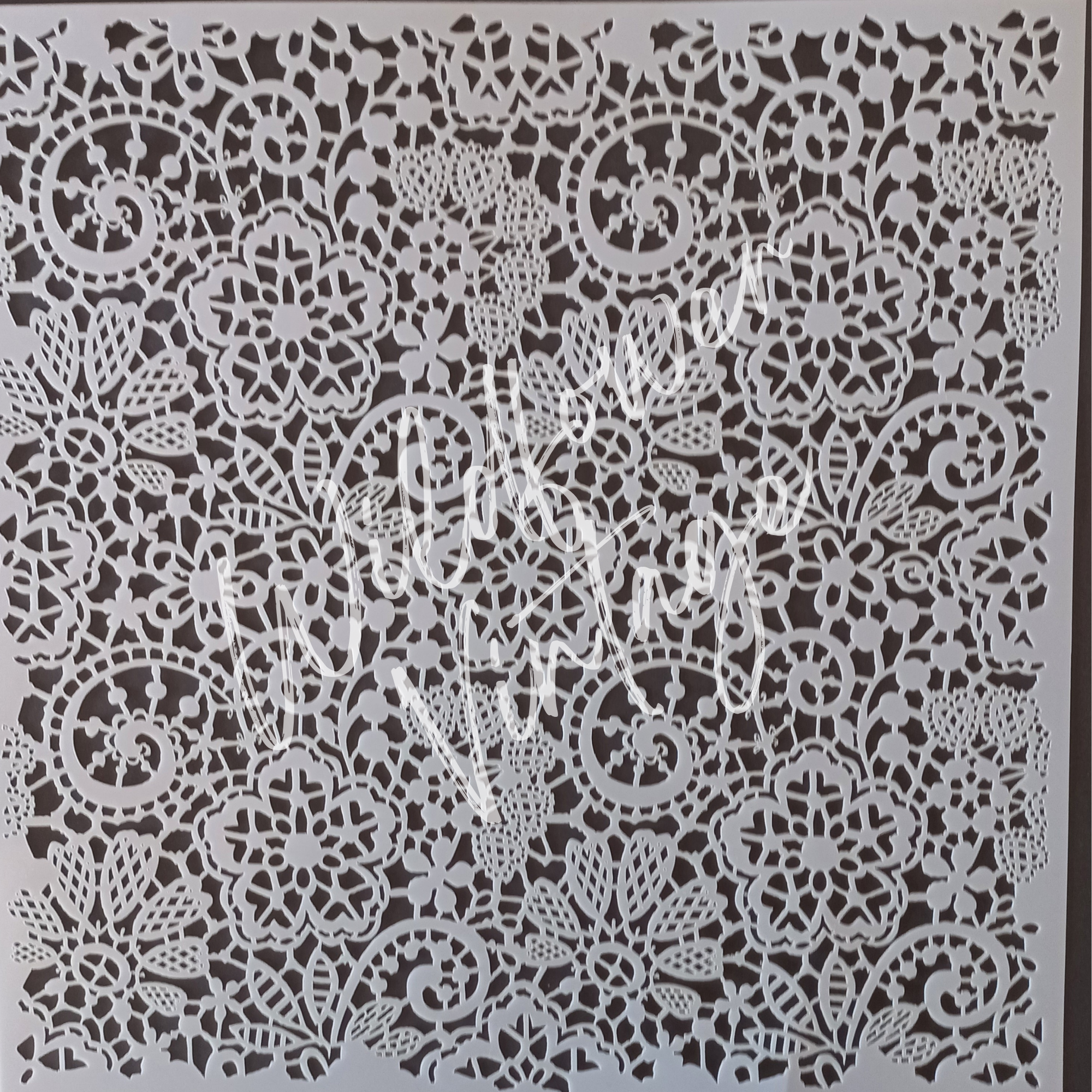 LACE FLOOR - STENCIL - 008