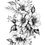 Thumbnail: 1 SHEET FLOWER TATTOO TRANSFER