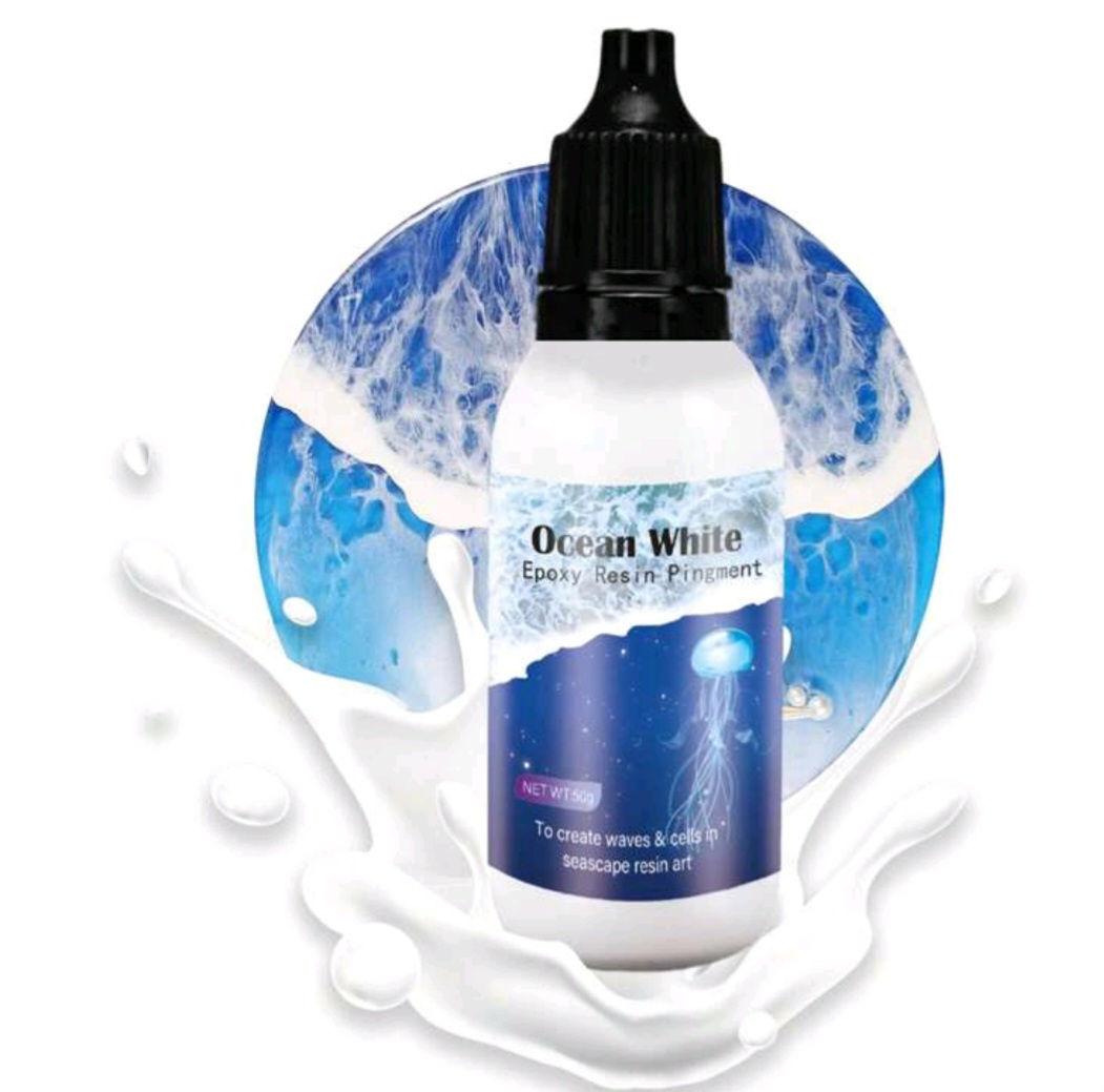 OCEAN WHITE EPOXY RESIN PIGMENT 50g