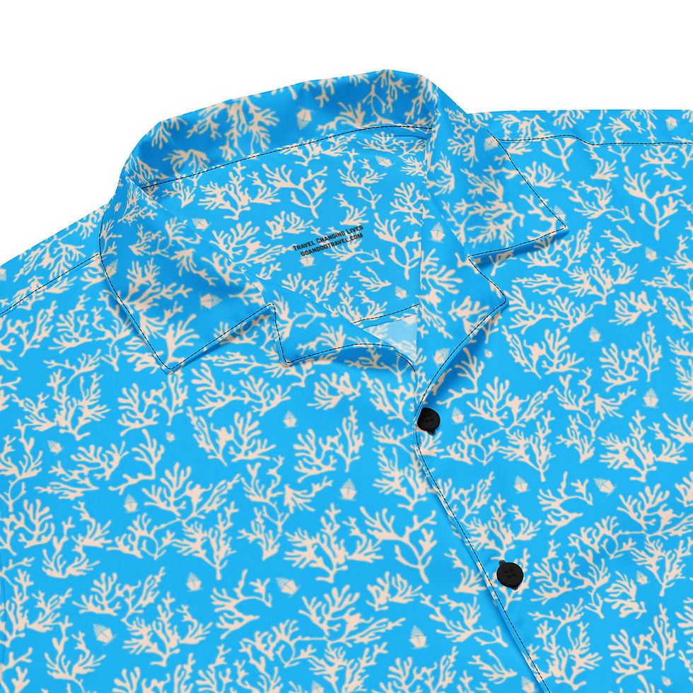 Thumbnail: Unisex Travel Button Up Shirt