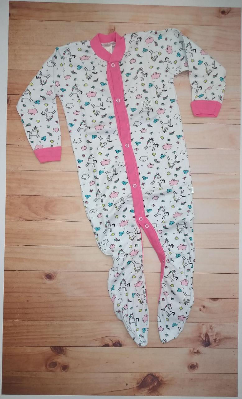 Miniatura: Enteritos M/L algodón con pie