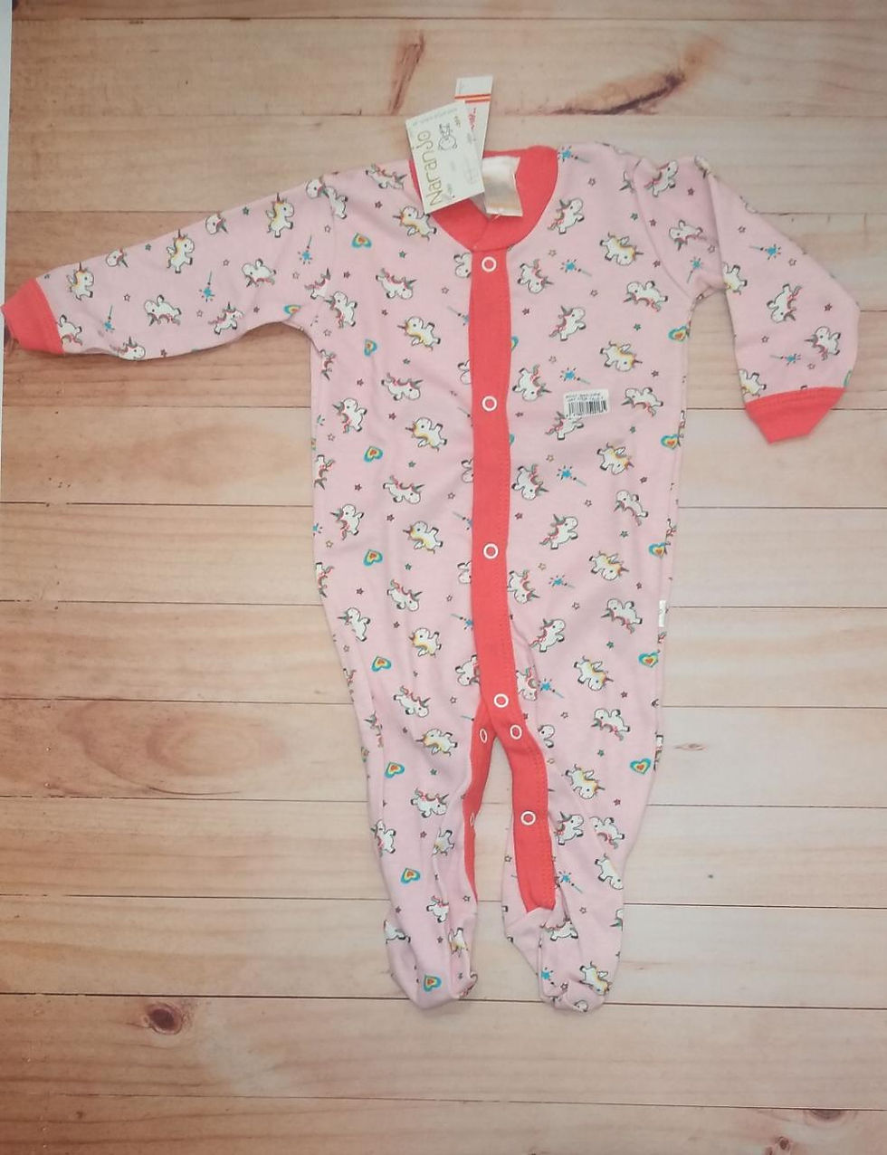 Miniatura: Enteritos M/L algodón con pie