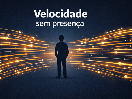 Inteligência artificial no trabalho: velocidade sem presença