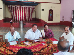 ಇತಿಹಾಸ ಪ್ರಸಿದ್ಧ ತೊಡಿಕಾನ ಶ್ರೀ ಮಲ್ಲಿಕಾರ್ಜುನ ದೇವಸ್ಥಾನದಲ್ಲಿ ಧನು ಪೂಜೆ ಆಮಂತ್ರಣ ಪತ್ರಿಕೆ ಬಿಡುಗಡೆ