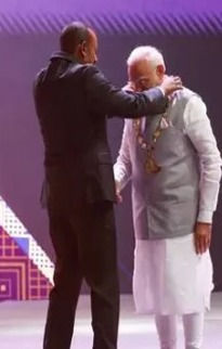 ಪ್ರಧಾನಿ ನರೇಂದ್ರ ಮೋದಿಯವರಿಗೆ ಇಥಿಯೋಪಿಯಾದ ಅತ್ಯುನ್ನತ ನಾಗರಿಕ ಗೌರವ ಸಮರ್ಪಣೆ