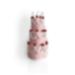 23%OFF | Adorno Sundae Cake | Coleção Vintage Sugar