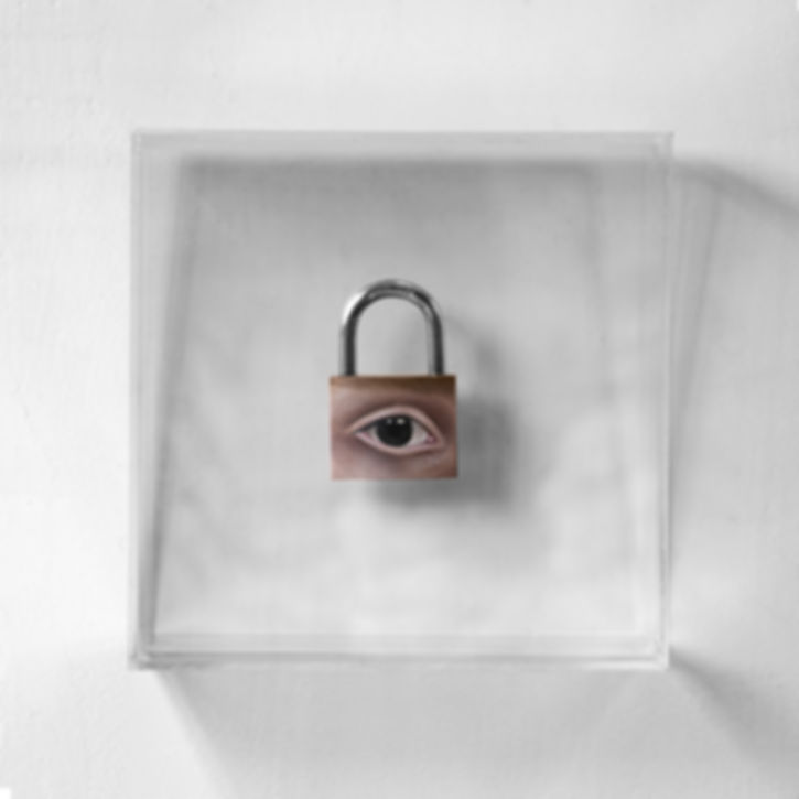 Peças Únicas | Quadro Wonder Eye Pequeno | Pintado à mão