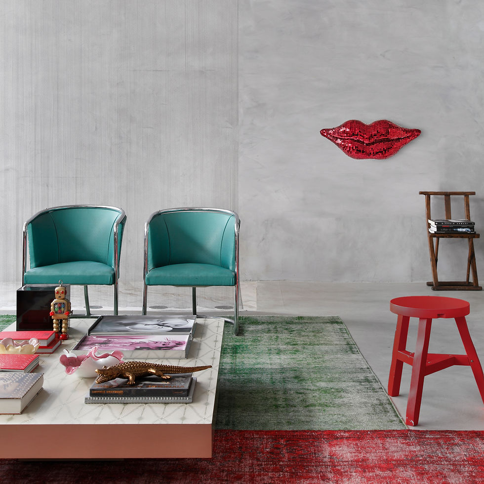 17%OFF | Adorno Kaleidoscope Lips | Coleção Kaleidoscope Disco