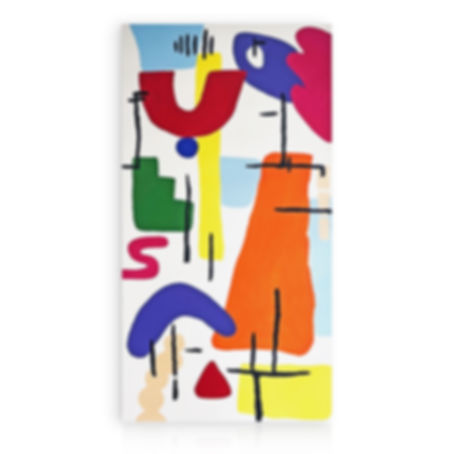 Quadro Espectro | Pintado à Mão