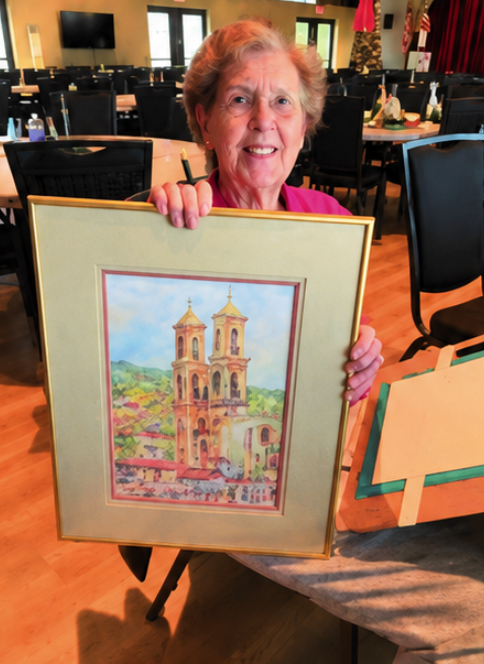 Shirley Briggs, Cindy’s mother, always looks forward to this class!