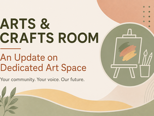 Arts & Crafts Room Community Vote Coming in November