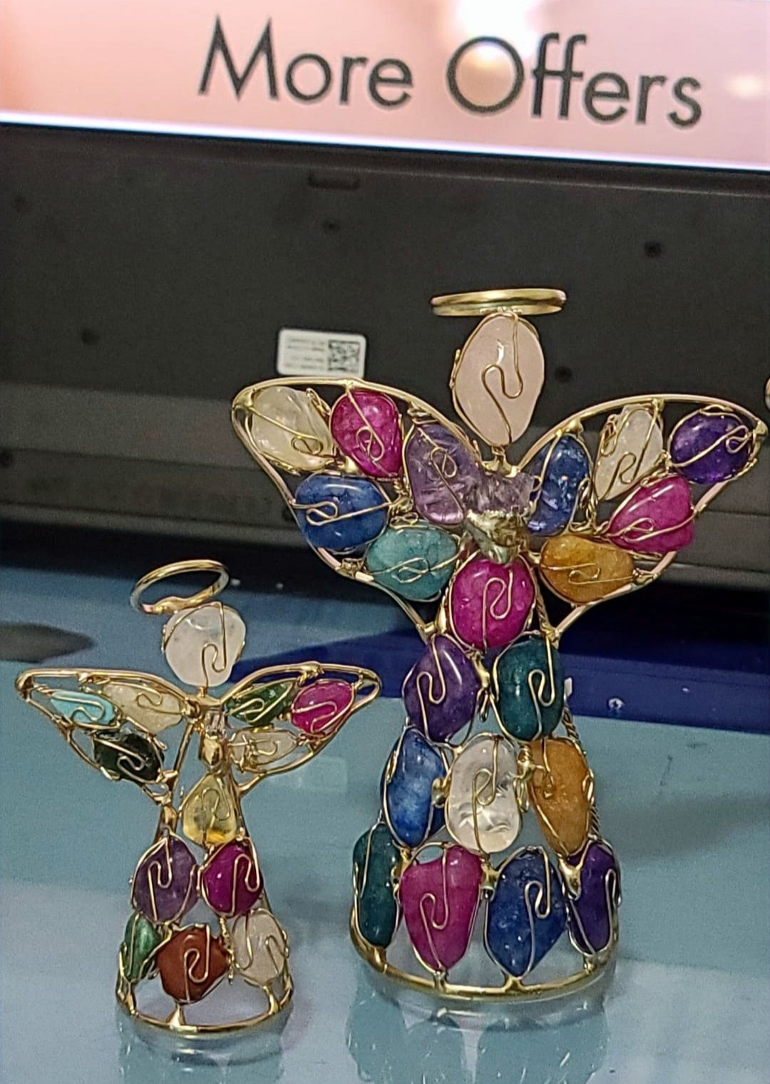 HANDMADE! Angel Natural Quartz - Made in Mexico
